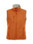 Basic Softshell Vest Ladies Blood orange