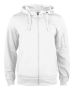 Basic Active Hoody Full Zip White