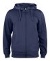 Basic Active Hoody Full Zip Dark Navy