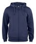 Basic Active Hoody Full Zip Dark Navy
