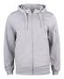Basic Active Hoody Full Zip Grey Melange
