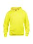Basic Hoody Junior Visibility Yellow