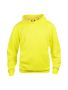 Basic Hoody Junior Visibility Yellow