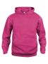 Basic Hoody Junior Bright Cerise