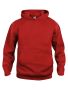 Basic Hoody Junior Red