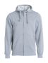 Basic Hoody Full Zip Grey Melange