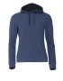 Classic Hoody Women Blue melange