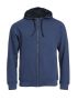 Classic Hoody Full Zip Blue melange