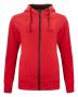 Classic Hoody Full Zip Women Red