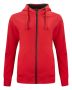 Classic Hoody Full Zip Women Red