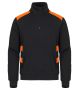 Ambition Half Zip Visib Orange