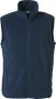 Basic Polar Fleece Vest Dark Navy