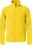 Basic Micro Fleece Jacket Yellow