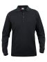 Basic Polo L/S Junior Black