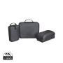 Renew AWARE™ rPET 3 Piece Packing Cube Set Black