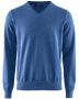 Brockton Cotton V-Neck Blue