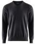 Brockton Cotton V-Neck Dark grey
