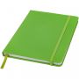Spectrum A5 hard cover notebook Lime