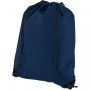 Evergreen non-woven drawstring bag 5L Navy Blue