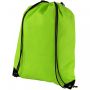Evergreen non-woven drawstring bag 5L Lime