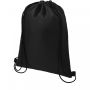 Oriole 12-can drawstring cooler bag 5L Solid black