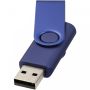 Rotate-metallic 4GB USB flash drive navy