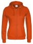 Full Zip Hood Lady Orange