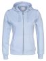Full Zip Hood Lady Sky Blue