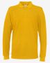Pique Long Sleeve Man Yellow