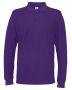 Pique Long Sleeve Man Purple