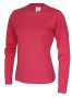 T-shirt Long Sleeve Lady Red