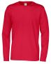 T-shirt Long Sleeve Man Red