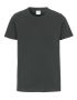 Stretch R-neck Man Charcoal