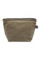 Canvas Toilet Case Dk Olive