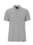 Stretch Pique Man Grey Melange