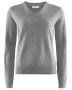 W's Brockton Cotton V-Neck Grey
