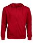 Midland Full Zip Hood Red