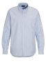 Dawson Comfort L/S White/Light blue stripe