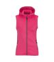 Zamora hooded vest woman Neon Pink