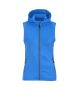 Zamora hooded vest woman Palace blue
