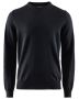 Wilton Merino Crew Neck Black