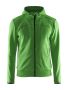 Leisure Full Zip Hood M Craft Creen/Black/Grey Melange