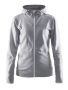 Leisure Full Zip Hood W Light grey