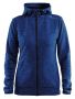 Leisure Full Zip Hood W DEEP MELANGE