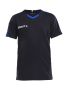 Progress Jersey Contrast JR Black/Royal Blue
