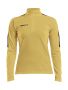 Progress Halfzip LS Tee W Sweden Yellow/Black