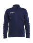 Progress Halfzip LS Tee JR Navy