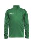 Progress Halfzip LS Tee JR Team Green