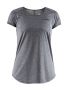 Eaze SS Melange Tee W Black