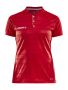 Pro Control Button Jersey W Bright Red/White